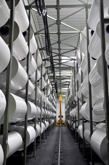 Rolls of Intercoat in Factory