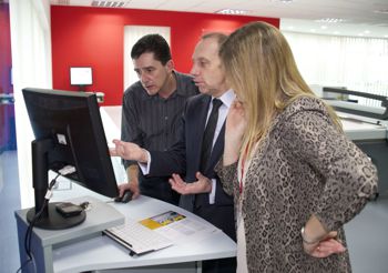 Visitors attend Canon Horizons customer experience day 