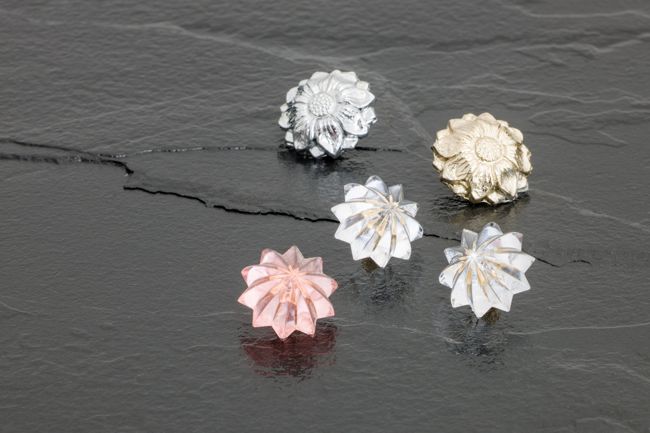 Floral Coverheads - Styrene and Die-cast