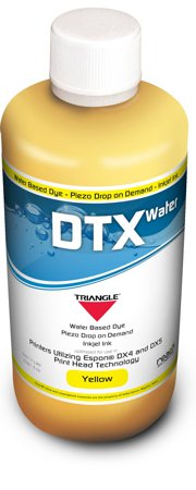 Triangle DTX - Water based Dye Piezo Drop on Demand Inkjet Ink