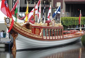 The Gloriana (boat) for The Queen’s Jubilee