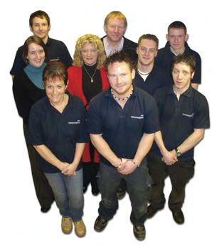 Group photo of the Sussex Sign Company team.
