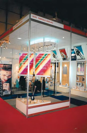 A Fairfield exhibition stand from 1993.
