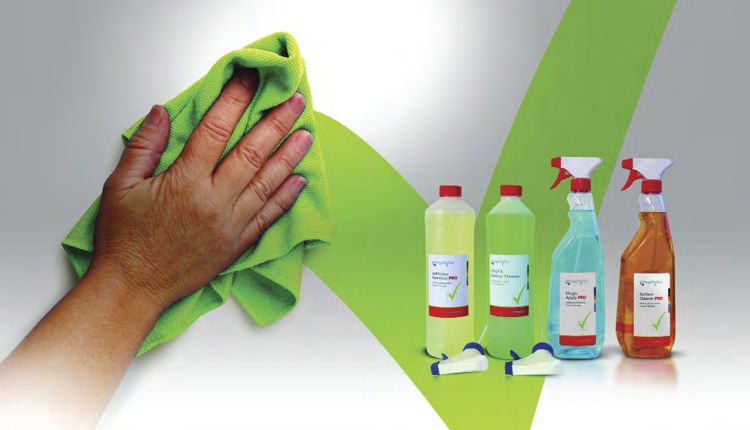 The ImagePerfect branded cleaning and material preparatory fluids starter kit.