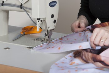 sewing banners using Texsew