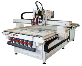 the 4010 CNC router model