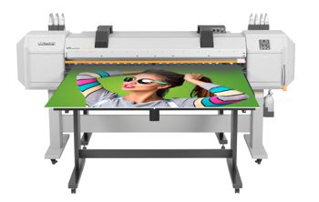 Mutoh ValueJet 1627MH with foldable rigid print table