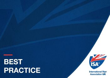 ISA-UK logo with Best Practice text