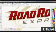 Youtube video on Custom lettering in corel draw X6