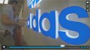 Thumbnail of video clip of Adidas logo being put on exhibition stand.