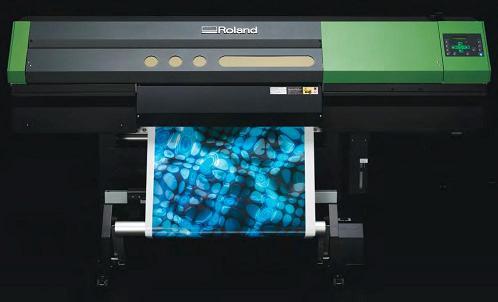 The VersaUV LEC-300 inkjet printer/cutter.