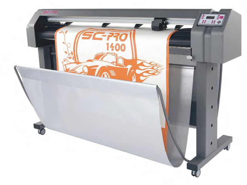 Mutoh's SC-series SC-PRO 1400 - Mutoh Europe strengthens sign cutter p...