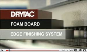 DRYTAC DES4-FOAM EDGE FINISHING SYSTEM