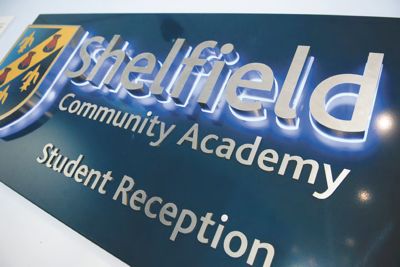 The Sign for Sheffield Community Academy
