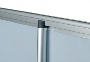 Innotech Vogue silver top pole fitting.