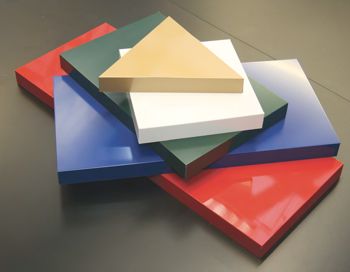 ReadySign samples in a variety of colours.