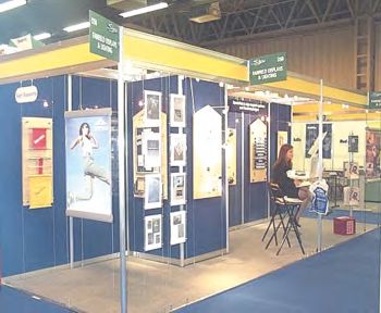 Fairfield Displays stand at Sign UK in 2001