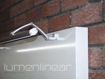 The Lumenlinear LED trough light system.