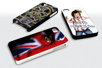 Customised iphone cases printed using sublimation