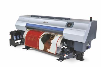 Mimaki printer running Sb300 inks