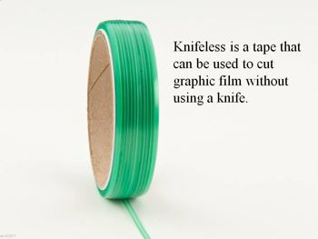 DesignLine cutting tape by Knifeless