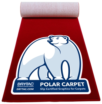 polar bear graphic printer in carpet