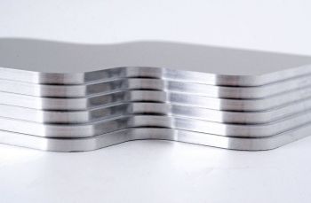 Aluminium cut with Superior coated tools 