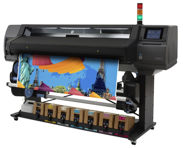 HP Latex 570 Wide format printer.