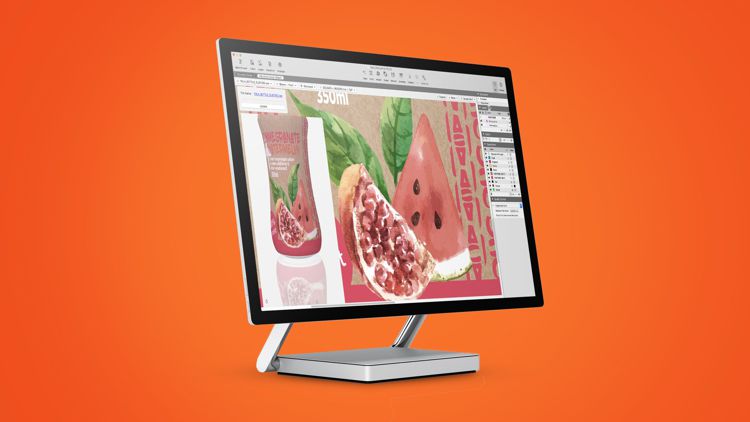 Computer screen showing ArtPro software.
