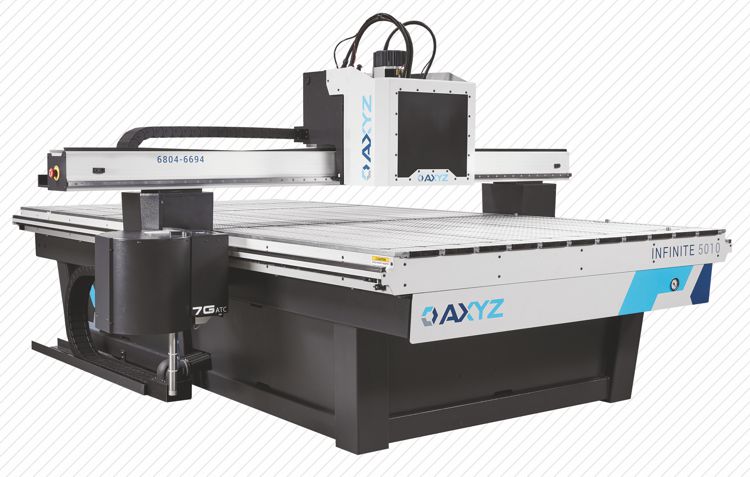 The Axyz Infinite CNC Router