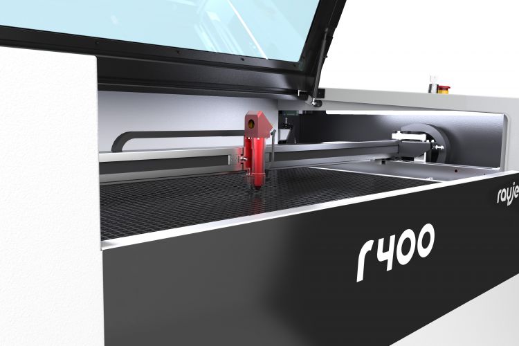 The Trotec R400 laser engraver