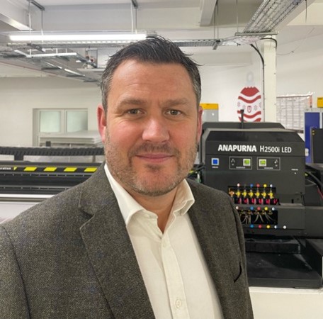 Paul Fitch, Head of Inkjet, UK and Ireland