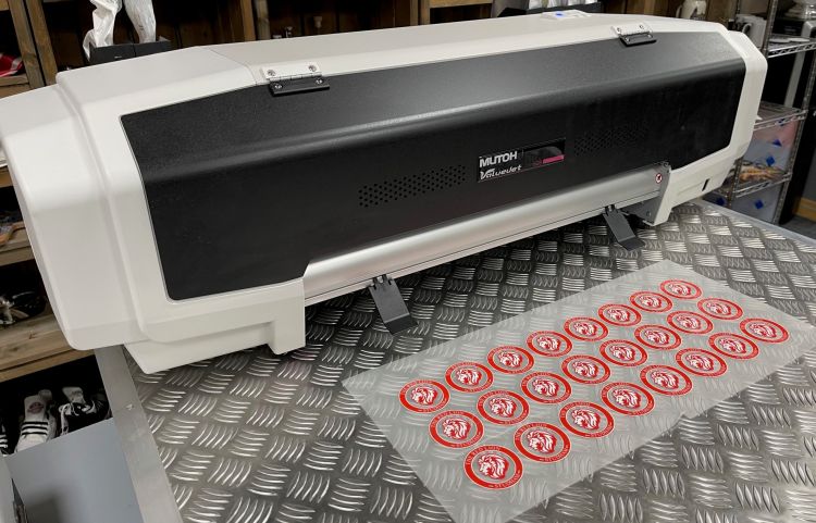 The new Mutoh/STS VJ-628D printer