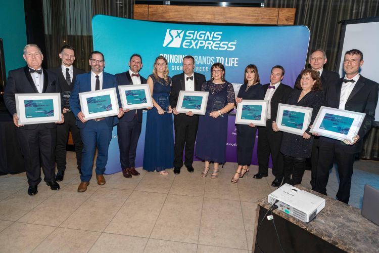 The Signs Express Awards winners