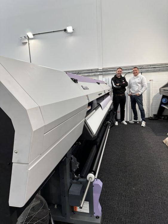 Mimaki printer installed at 2601 with co-owners