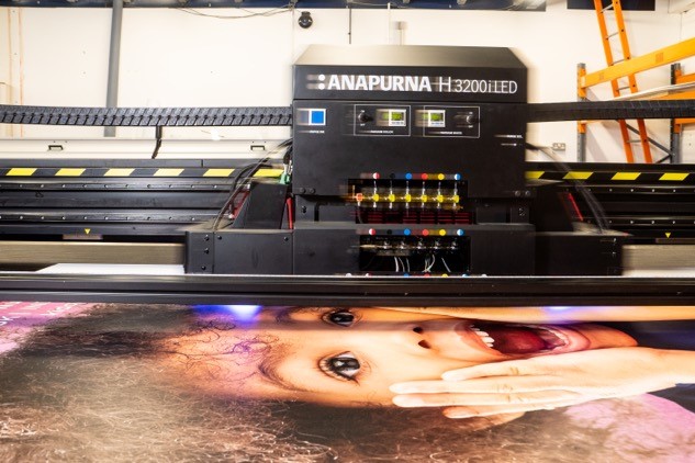 The new Anapurna engine from an Agfa wide format printer