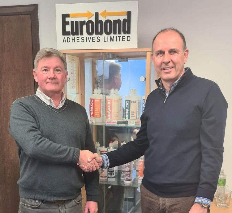 Simon Dearing, MD of Eurobond with Chris Dilley, MD from TECHSil